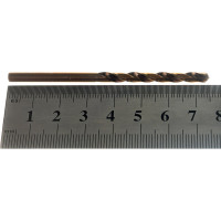 Сверло по металлу кобальтовое (4х75 мм) ПРАКТИКА 033-451