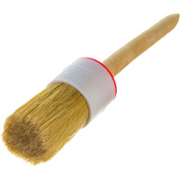 Круглая кисть SANTOOL №12 45 мм с деревянной ручкой 010115-012