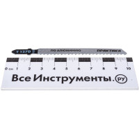 Набор пилок для лобзика универсальный (10 шт) ПРАКТИКА 640-490