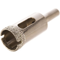 Коронка алмазная по стеклу и керамике (2 шт; 16 мм) ПРАКТИКА 777-277