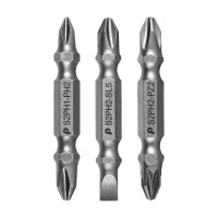 Набор бит Мастер (3 шт; PH2-PZ2, PH2-PH1, PH2-SL0.5x5 мм) ПРАКТИКА 776-362