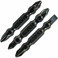 Набор бит Мастер (3 шт; PH2-PZ2, PH2-PH1, PH2-SL0.5x5 мм) ПРАКТИКА 776-362