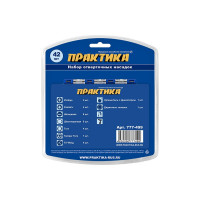 Набор бит (42 шт; PH; PZ; SL; Torx; T/Torx; TW; Hex; 25 мм + магнитный держатель) ПРАКТИКА 777-499