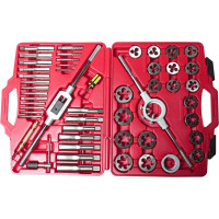 Набор метчиков и плашек JTC 51 предмет в кейсе JTC-5214