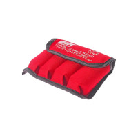 Набор двухсторонних головок для секретных болтов и гаек 17, 19, 21 мм, 4 предмета JTC 4267