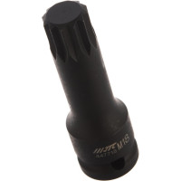 Бита-головка ударная 1/2" SPLINE М18 L=78мм JTC 447718