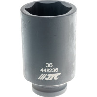Головка торцевая 1/2” 36 ударная высокая L=82мм JTC 448236