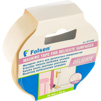 Малярная лента для деликатных поверхностей Folsen 30ммх25м 0272530