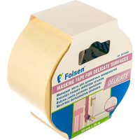 Малярная лента для деликатных поверхностей Folsen 50ммх25м 0272550