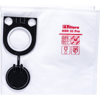 Мешки для пылесоса Bosch, Felisatti, Hitachi, Metabo, Milwaukee, Starmix, Интерскол трехслойные синтетические Filtero BSH 35 Pro 50л 2шт 05598