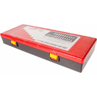 Набор бит-головок 1/2" HEX H4-H14, TORX T20-T60, SPLINE M5-M12 (25 предметов) JTC K4251