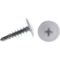 Саморез ПШC КРЕП-КОМП сверло 4,2х16 RAL9003 1000шт пшс169003