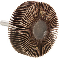 Круг лепестковый с оправкой (50х15 мм; P120) ПРАКТИКА 649-004