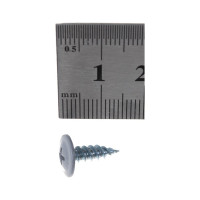 Саморез ПШО КРЕП-КОМП острый 4,2х13 RAL7004 1500шт пшо137004