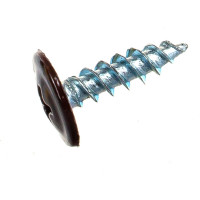 Саморез ПШО КРЕП-КОМП острый 4,2х16 RAL8017 1000шт пшо168017