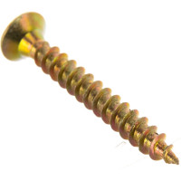 Саморез КРЕП-КОМП желтый цинк POZY 3х25 1500шт жд325ф