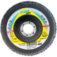 Лепестковый тарельчатый круг Klingspor SMT324 125x22,2мм, P60 321512