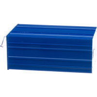 Пластиковый короб Стелла-техник 140х250х100мм, С-2-синий-прозрачный