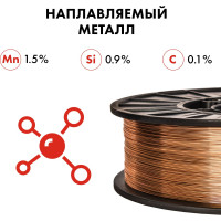 Проволока сварочная омедненная (5 кг; 0.6 мм) QUATTRO ELEMENTI 770-346