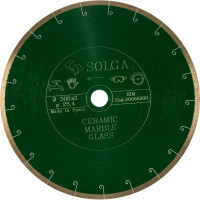 Диск алмазный сплошной (300х25,4 мм) CERAMICS MARBLE Solga Diamant 20000300
