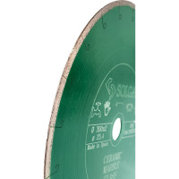 Диск алмазный сплошной (300х25,4 мм) CERAMICS MARBLE Solga Diamant 20000300