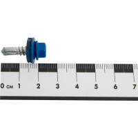 Кровельный саморез Kenner 5,5х19 RAL5005 насыщенный синий 300шт ск55195005ф