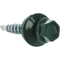 Кровельный саморез Kenner 4,8х29 RAL6005 тёмно-зелёный 3500шт ск296005