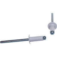 Крашенная заклепка Kenner алюм/сталь 4,8х12 RAL9003 500шт зк48129003