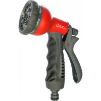 Пистолет поливочный 8-ми режимный + соединители (12.7 мм) QUATTRO ELEMENTI 241-314