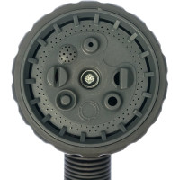 Пистолет поливочный 8-ми режимный + соединители (12.7 мм) QUATTRO ELEMENTI 241-314