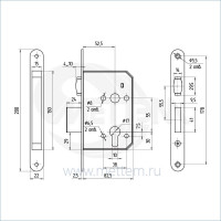 Замок МЕТТЭМ ЗВ5 501.0.0 11829