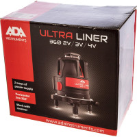 Лазерный уровень ADA ULTRALINER 360 4V А00469