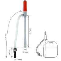 Электрический насос для перекачки жидкостей и ГСМ BERKUT SMART POWER SP810ЕР