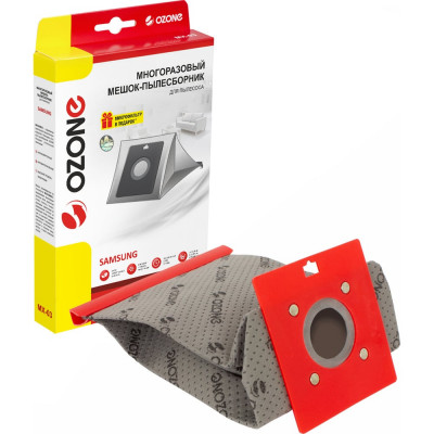 Оригинальный синтетический мешок-пылесборник многократного использования OZONE Multiplex 1 шт. Samsung MX-03