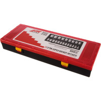 Набор шестигранных торцевых головок 1/2" 08-32мм в кейсе 22шт JTC-K4221