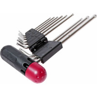 Набор Г-образных ключей TORX T10Н-Т50H 9шт JTC-3924