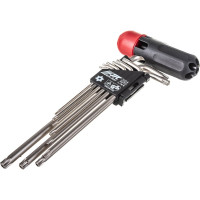 Набор Г-образных ключей TORX T10Н-Т50H 9шт JTC-3924