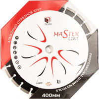 Круг отрезной по асфальту Master Line (400х3х10х25.4 мм) Diam 000528
