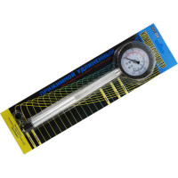 Прижимной удлиненный компрессометр, бенз,ВАЗ+ГАЗ и др. Вымпел КМ-03 5008