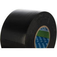 Гидроизоляционная PVC лента Folsen 48ммх30м чёрная 05164