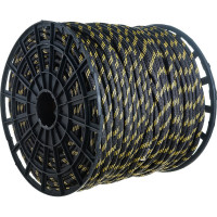 Плетеный полипропиленовый шнур, 24-прядный, катушка, 10мм х 200м Эбис 00106