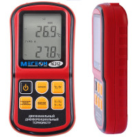 Измеритель температуры цифровой двухканальный МЕГЕОН 16312 00000006463