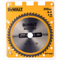 Пильный диск CONSTRUCT (250х30 мм; 48 ATB) DEWALT DT1957