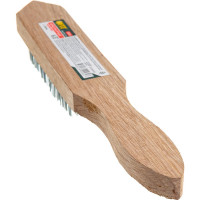 Корщетка с деревянной ручкой FIT IT 6-ти рядная 38406