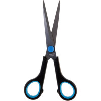 Бытовые ножницы FIT IT прорезин.ручки, лезвие толщ. 1,7мм, 175 мм 67375