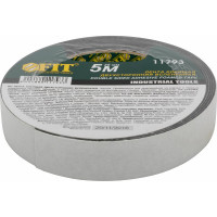 Двухсторонняя монтажная лента FIT IT на вспененной основе 25 мм х 5 м черная 11793