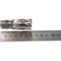 Сверло корончатое по металлу (22х30 мм; HSS) MESSER 19-30-022