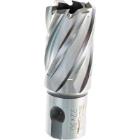 Сверло корончатое по металлу (22х30 мм; HSS) MESSER 19-30-022