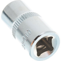 Головка торцевая TORX (1/4"; E10; 25 мм) JTC JTC-22010