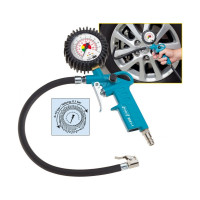 Пистолет для подкачки шин HAZET c манометром 9041-1